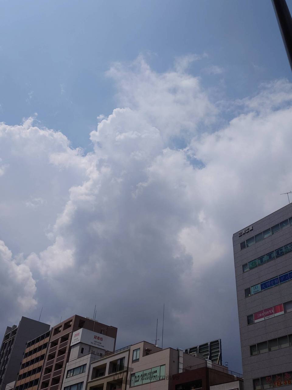 怪しい雲を発見 注目の空の写真 ウェザーニュース