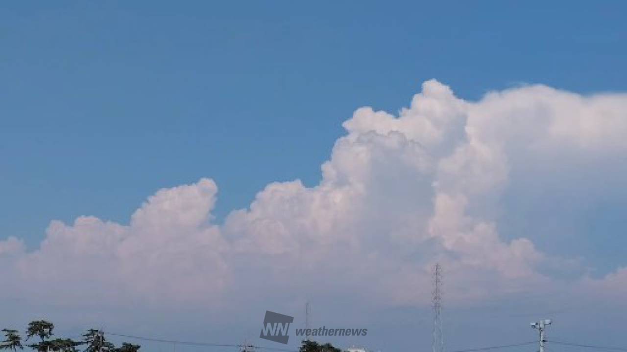 怪しい雲を発見 注目の空の写真 ウェザーニュース