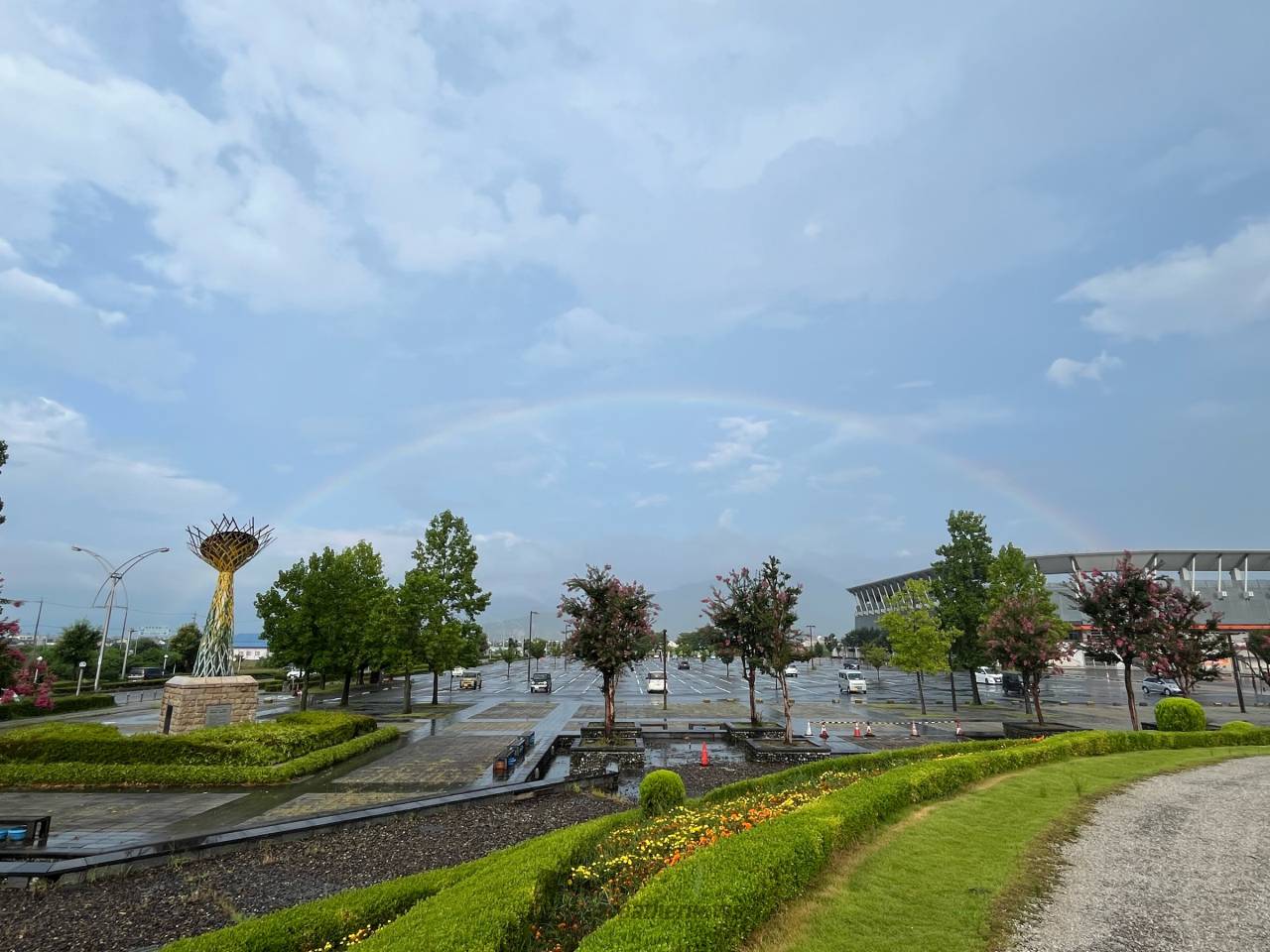 各地で虹が出現 注目の空の写真 ウェザーニュース