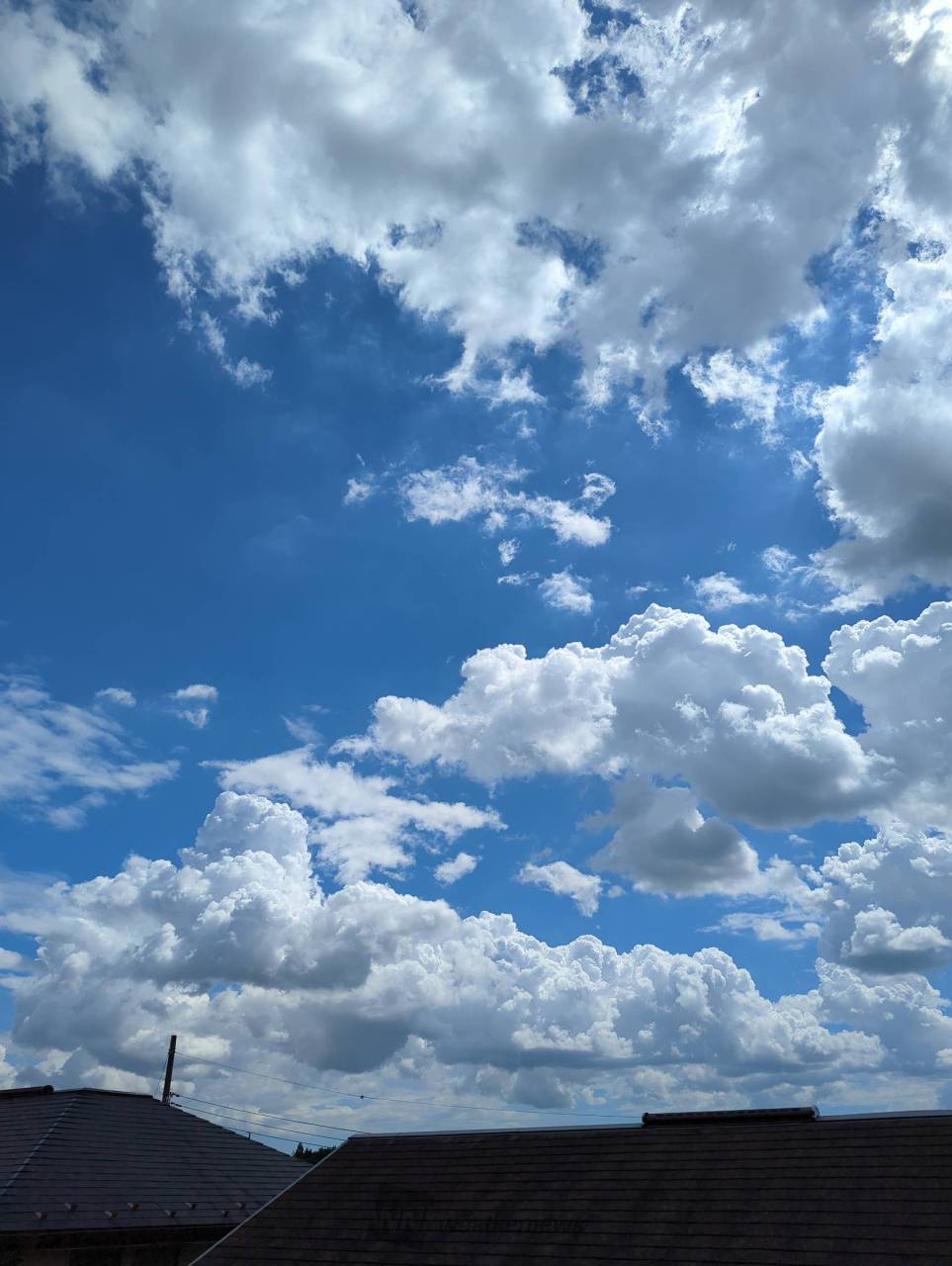 東の空 午前中より雲が増えて、時折日差し | 千葉県千葉市緑区 | 7716
