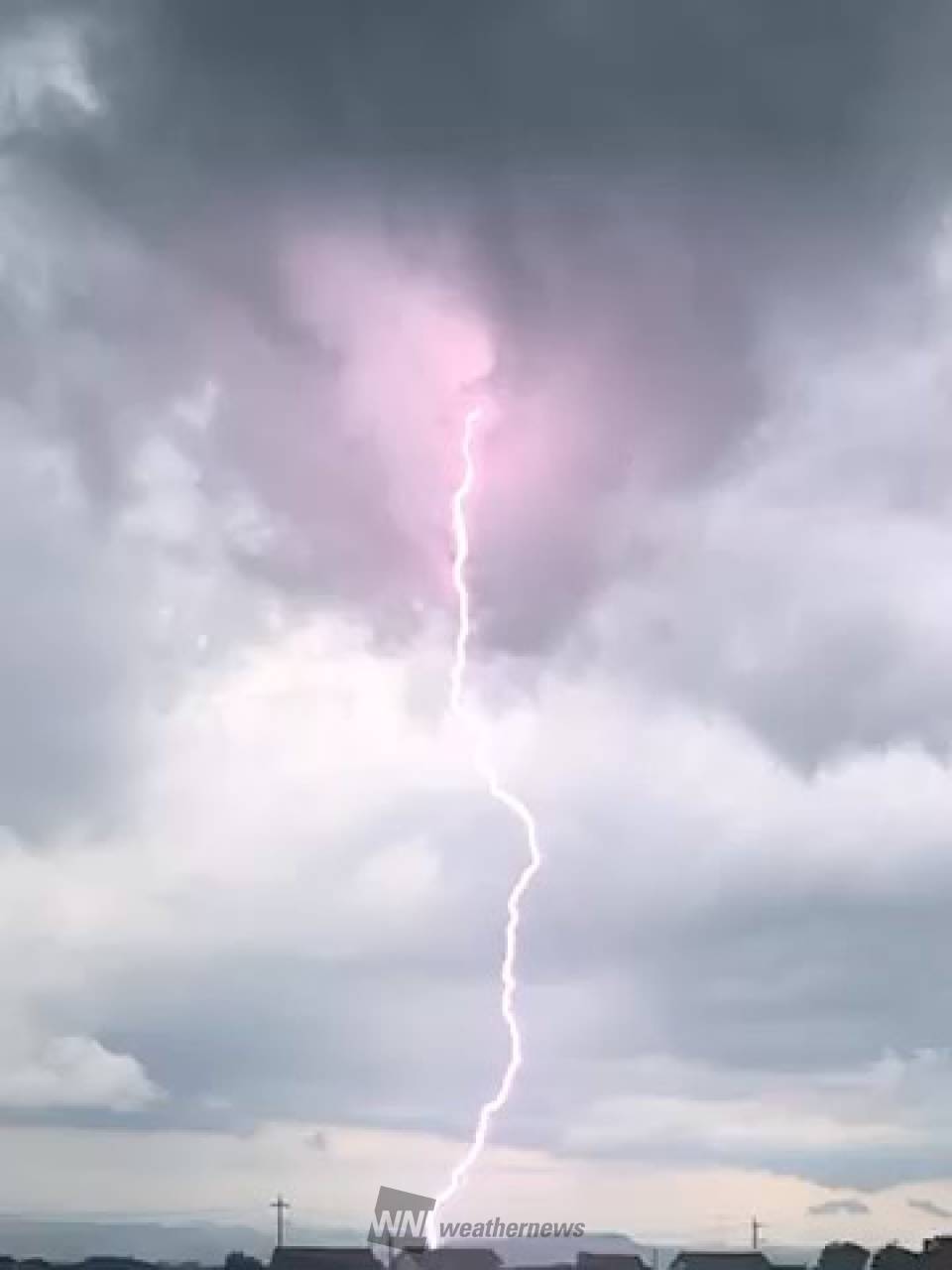 15:53 激しい雷雨☔️⚡️ まだ雷 | 埼玉県熊谷市 | わたぐも