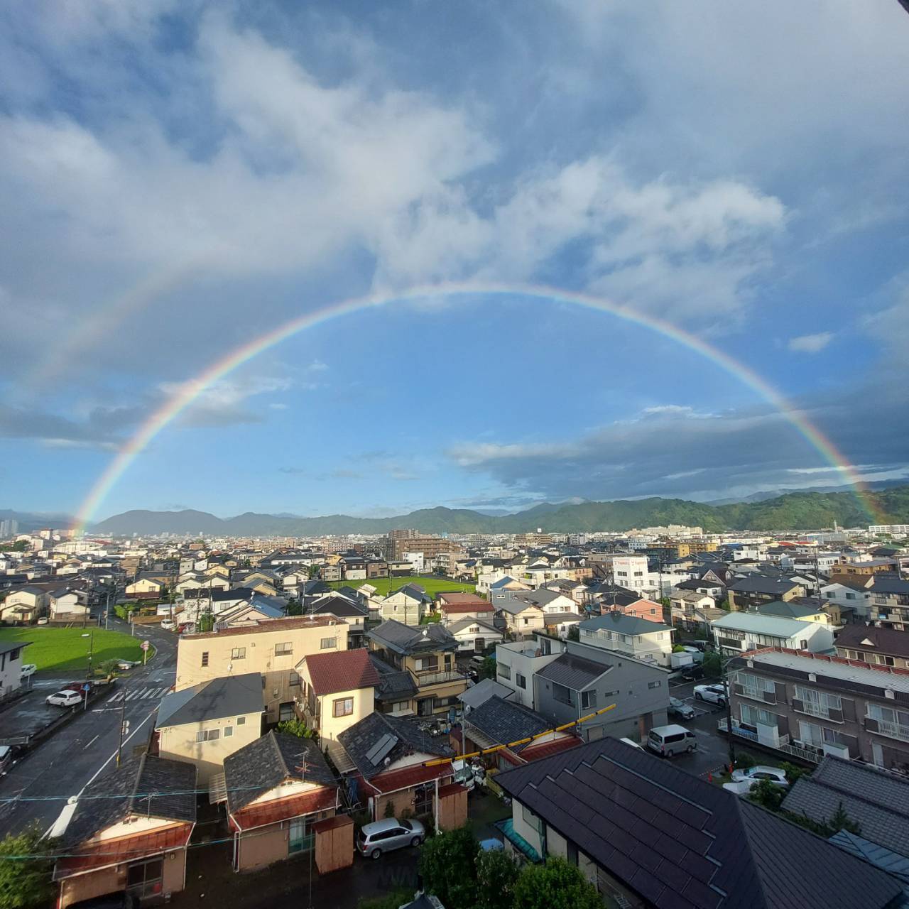 おはようレインボー🌈 注目の空の写真 ウェザーニュース