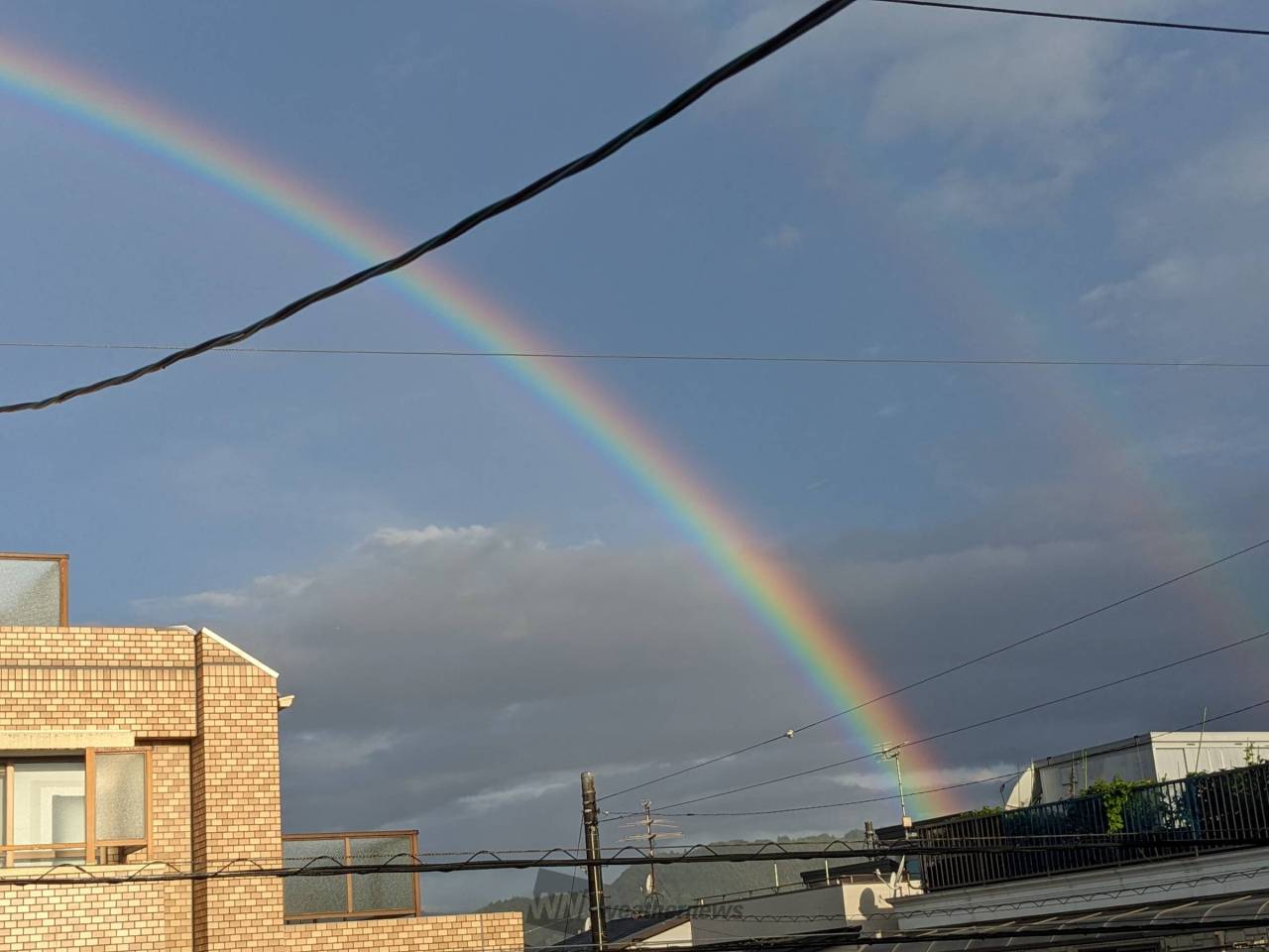 おはようレインボー🌈 注目の空の写真 ウェザーニュース
