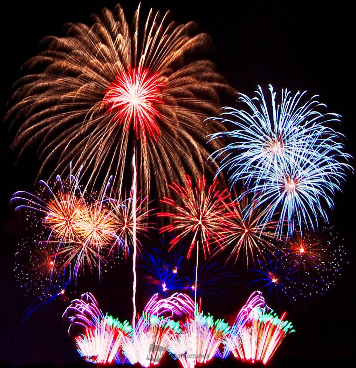 花火写真⑨ 花火写真館 注目の空の写真 ウェザーニュース