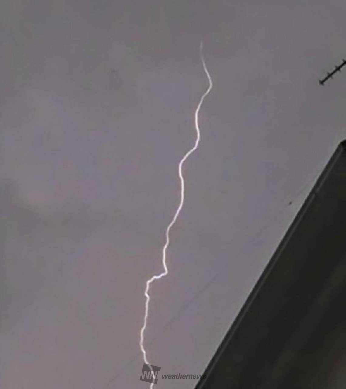 一時期、真上で雷が爆音たててすごかったけ | 神奈川県横須賀市