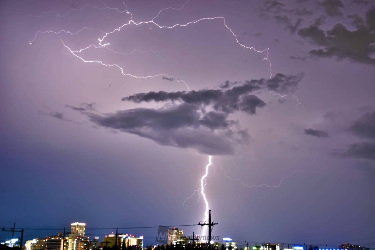 東日本でゲリラ雷雨 注目の空の写真 ウェザーニュース