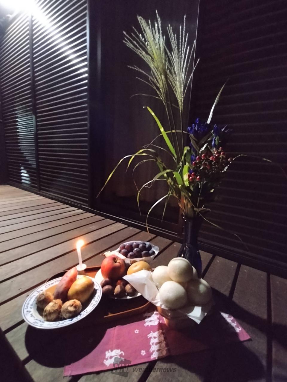 我が家はろうそくの...