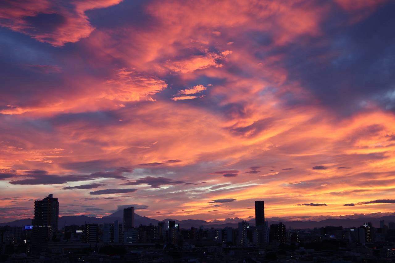 夕焼けタイム 注目の空の写真 ウェザーニュース