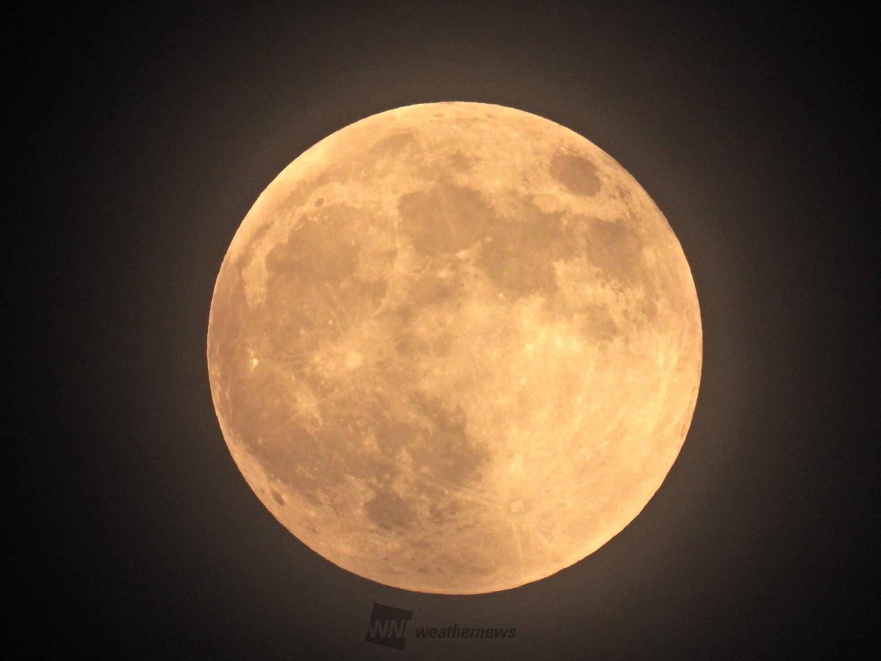 スーパームーン 全国各地から続々到着 注目の空の写真 ウェザーニュース