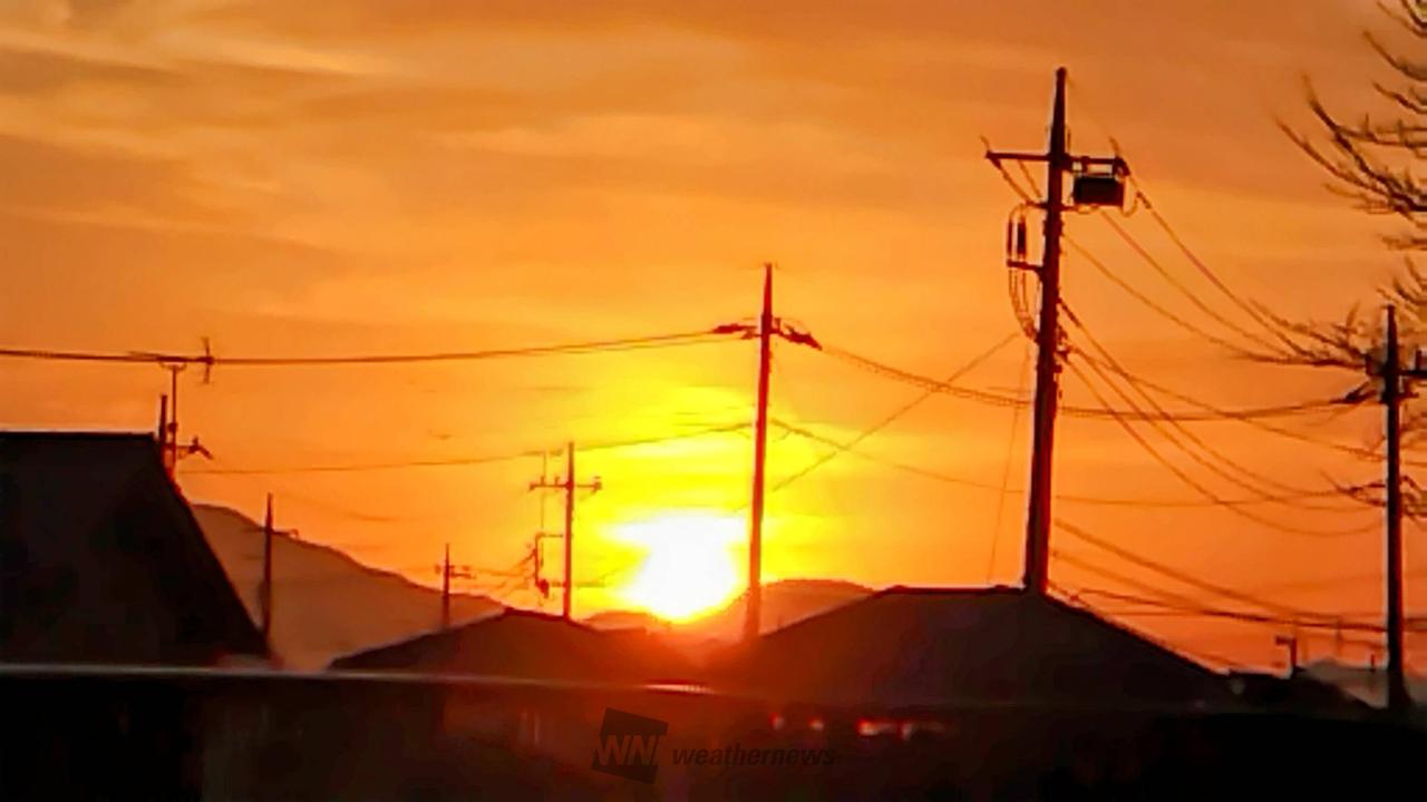 11月スタートの朝焼け 注目の空の写真 ウェザーニュース