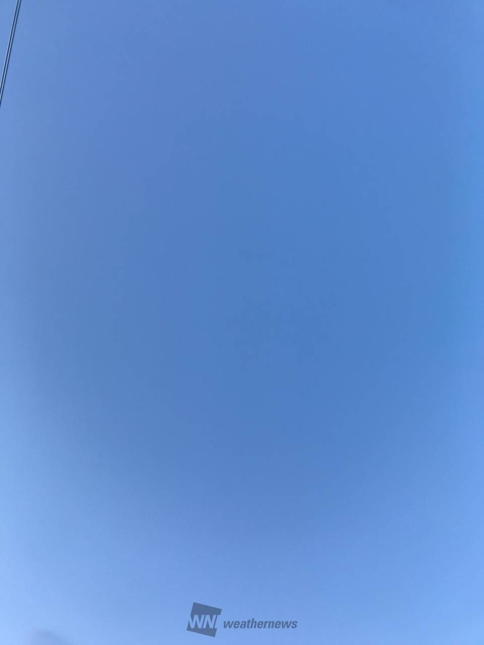 文化の日は広く青空／ 注目の空の写真 ウェザーニュース