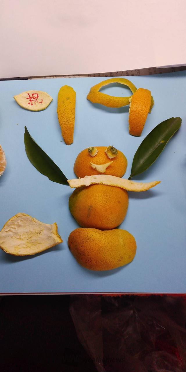 みかんの皮アート🍊 注目の空の写真 ウェザーニュース