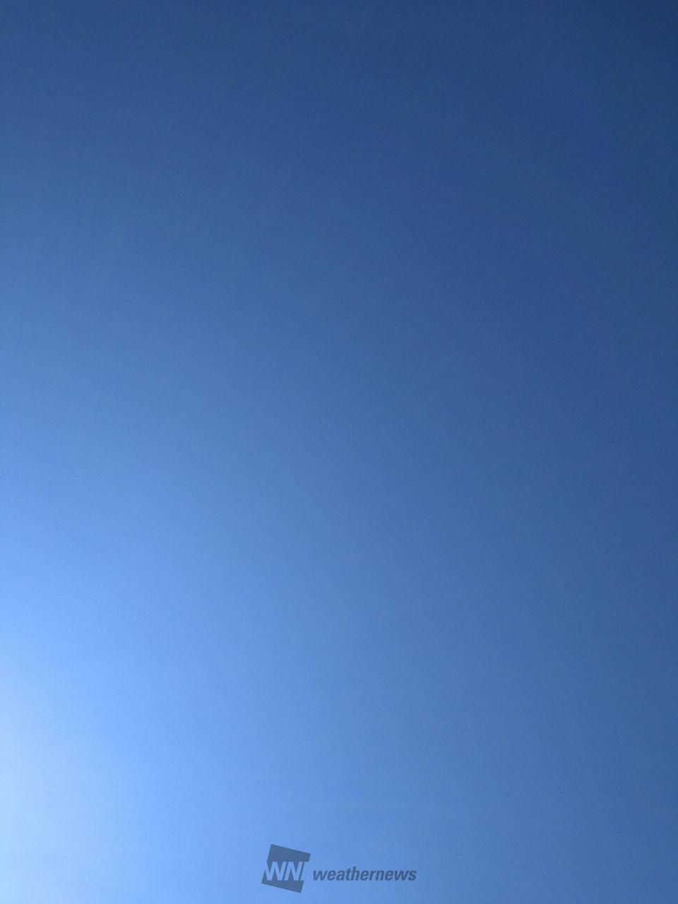 文化の日は広く青空／ 注目の空の写真 ウェザーニュース
