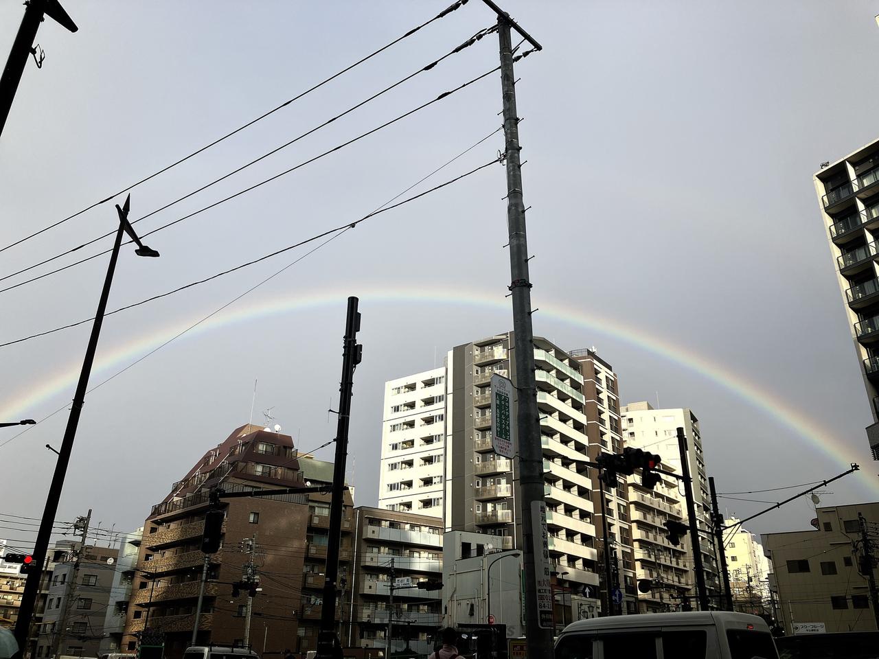 関東に虹が出現🌈 注目の空の写真 ウェザーニュース