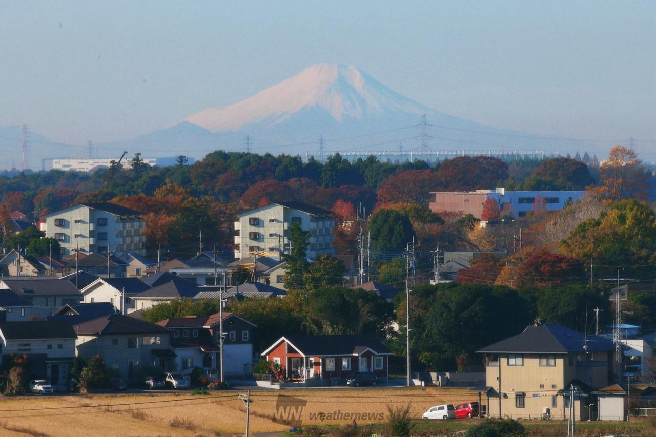 🗻富士山ここまで見えてます🗻 注目の空の写真 ウェザーニュース