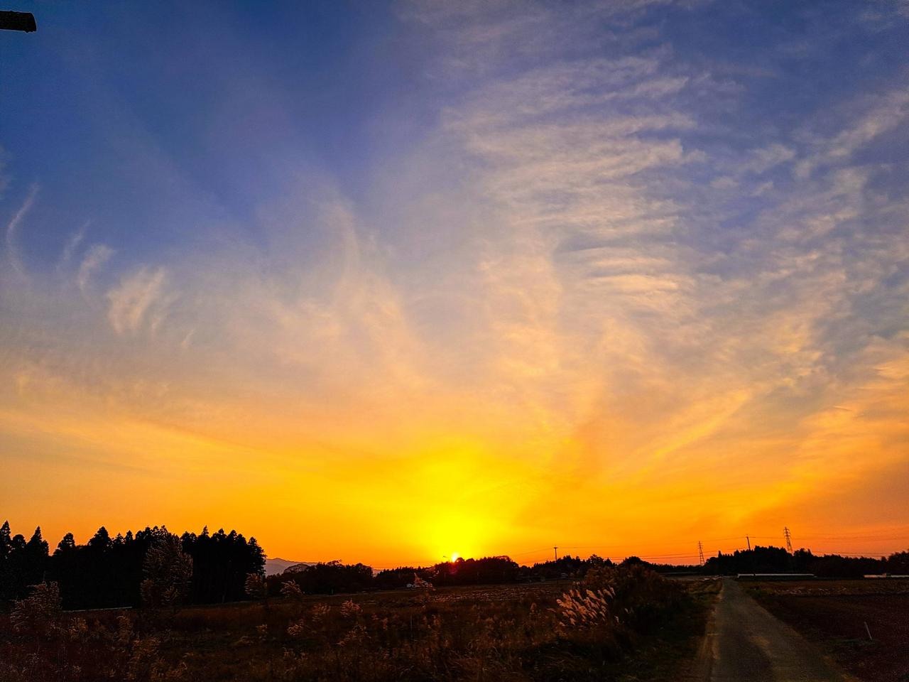 夕焼けタイム 注目の空の写真 ウェザーニュース
