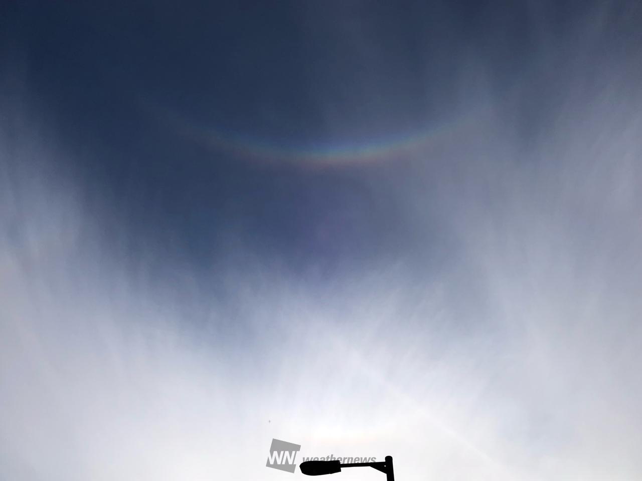 逆さ虹や幻日が出現🌈 注目の空の写真 ウェザーニュース