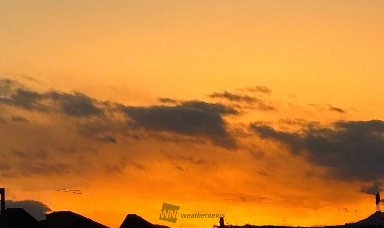 夕焼けタイム 注目の空の写真 ウェザーニュース