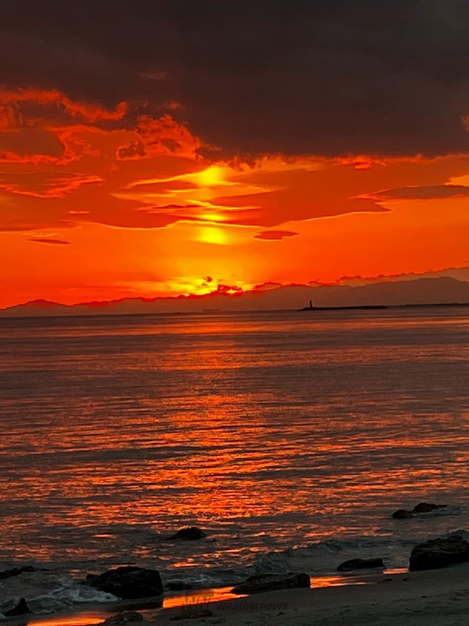 夕焼けタイム 注目の空の写真 ウェザーニュース