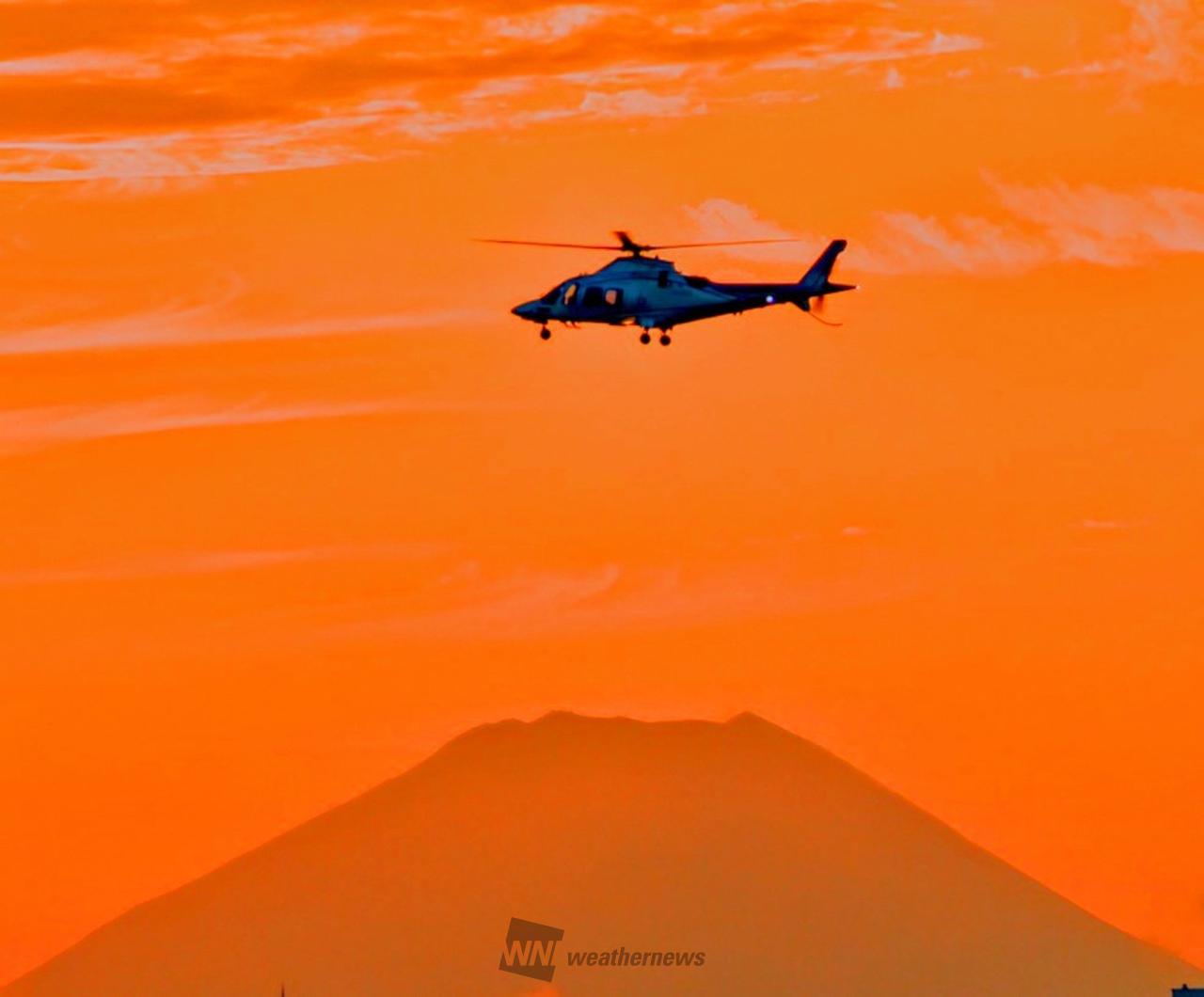 今日の富士山 注目の空の写真 ウェザーニュース