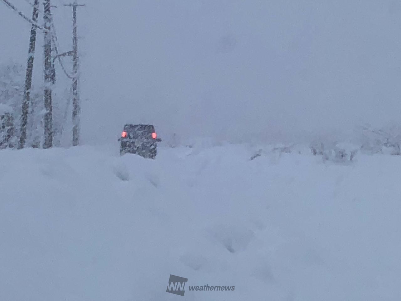 丸雪 強まる雪、積雪の急増に注意 注目の空の写真 ウェザーニュース