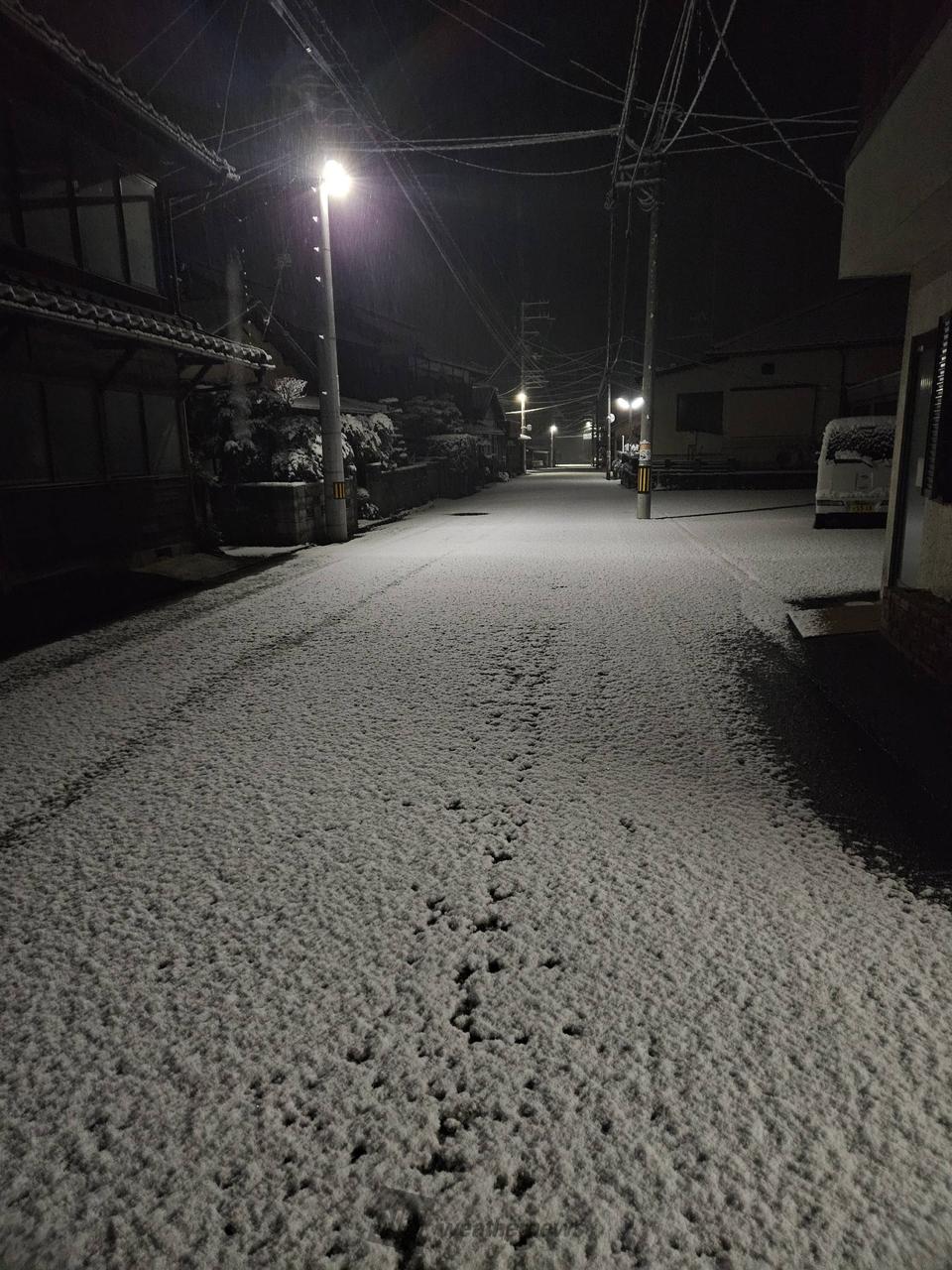 西日本は各地で雪 大阪など初雪を観測 注目の空の写真 ウェザーニュース