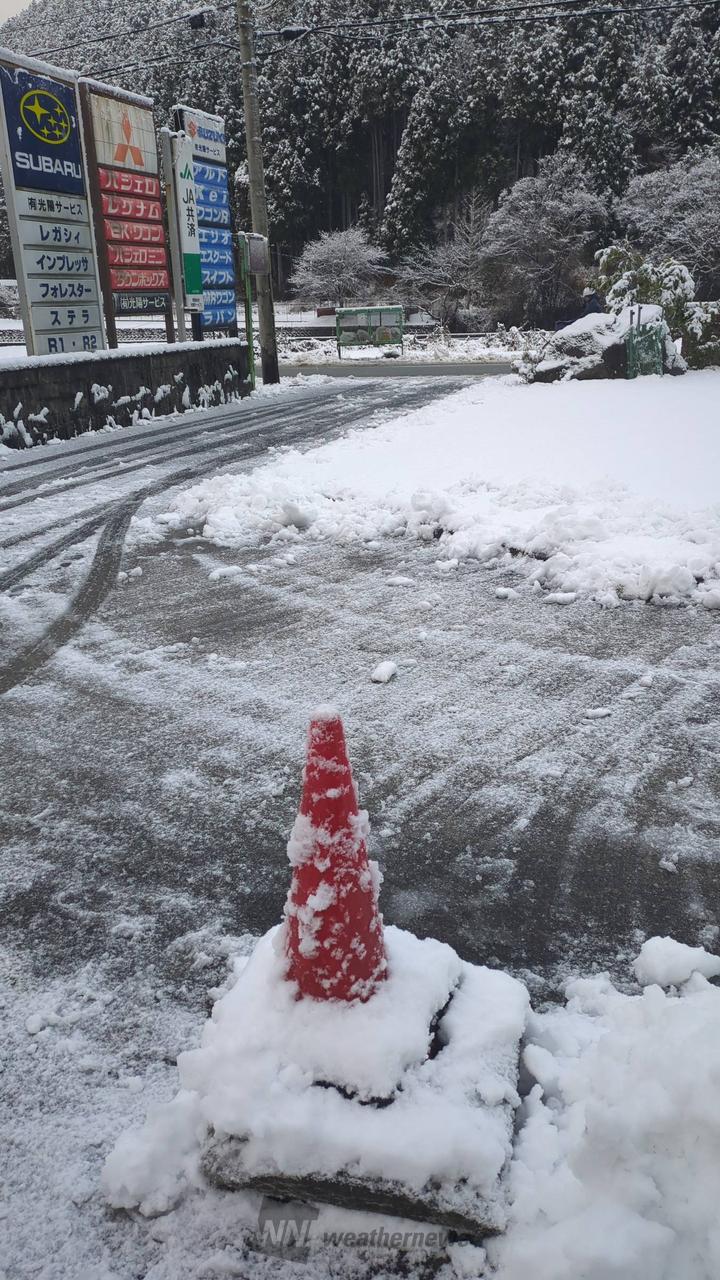 西日本は各地で雪 大阪など初雪を観測 注目の空の写真 ウェザーニュース