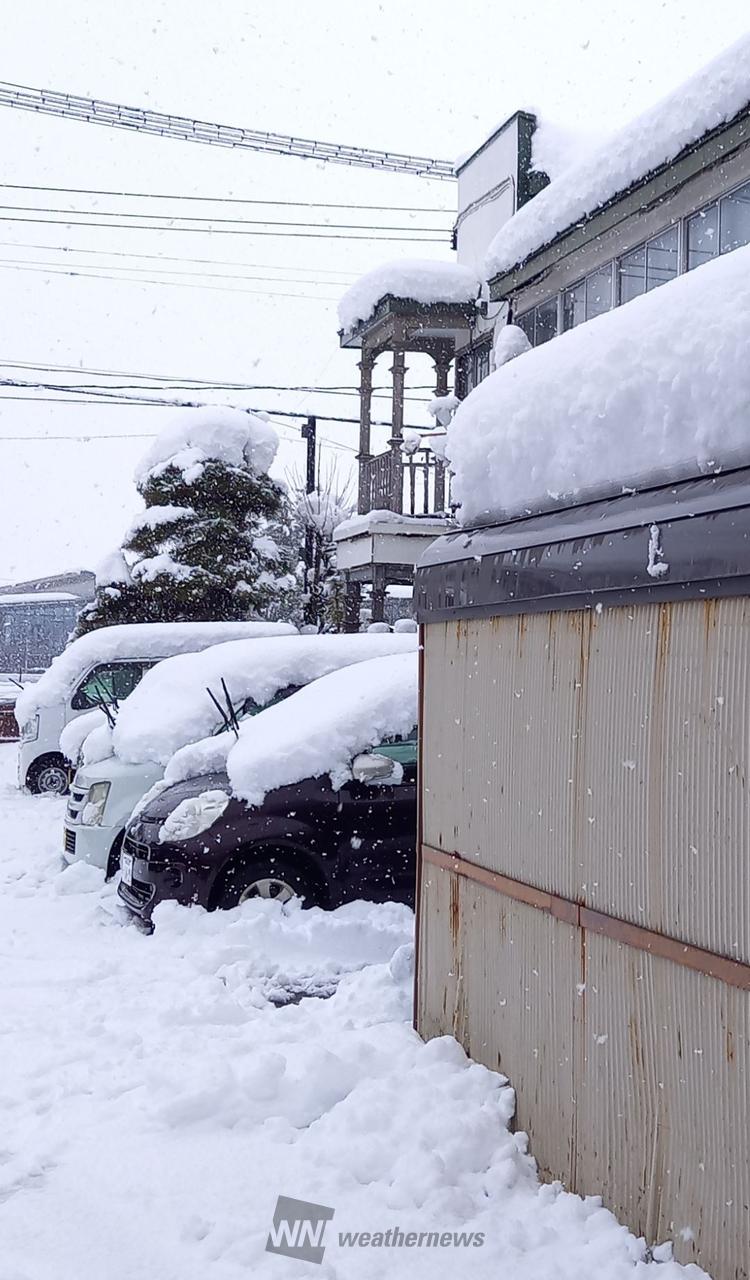 強まる雪に注意 注目の空の写真 ウェザーニュース