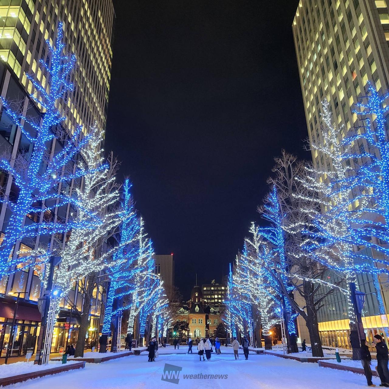 イルミネーションの季節🎄 注目の空の写真 ウェザーニュース