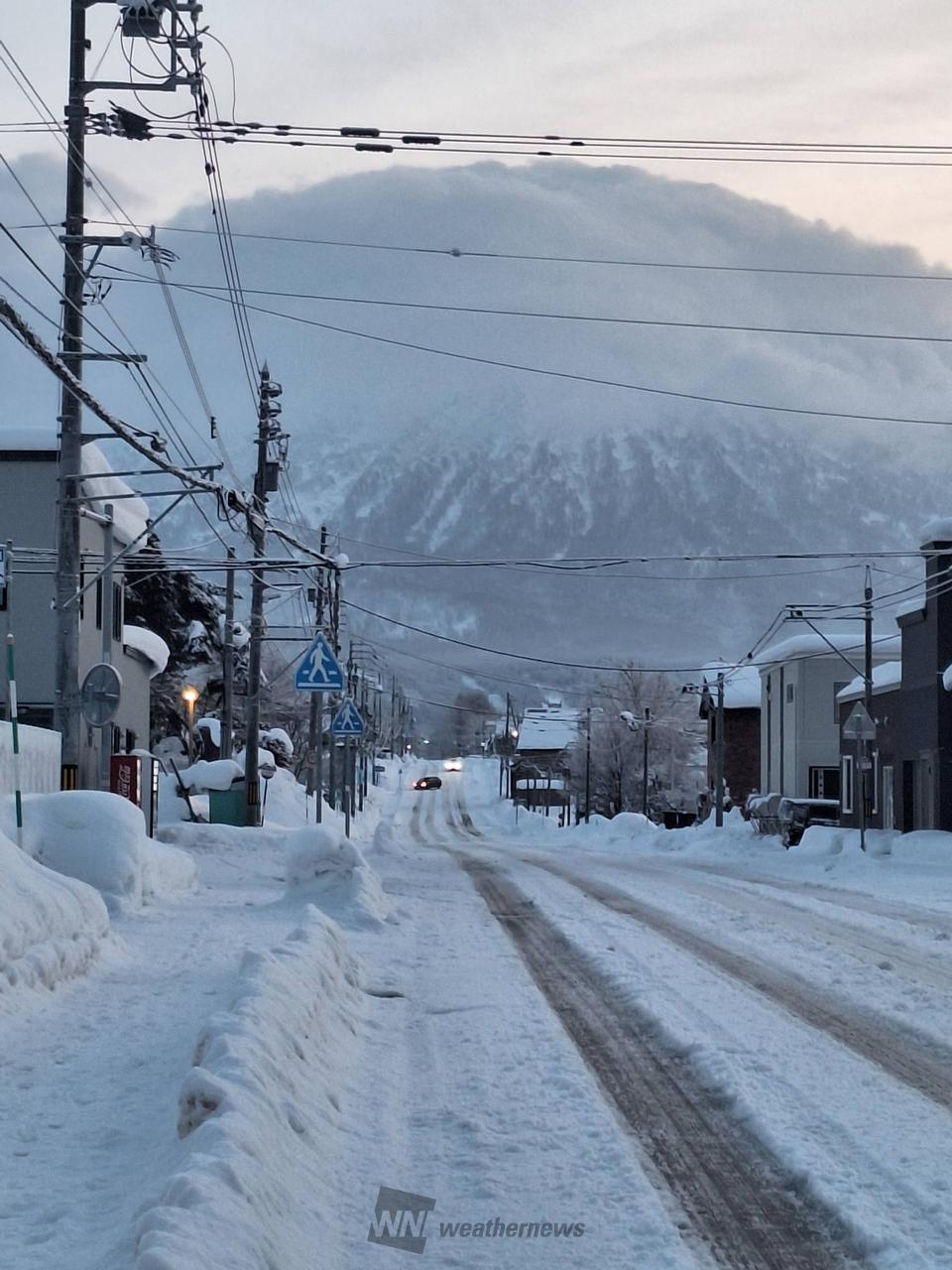 路面凍結、路面状況の悪化に注意⚠️ 注目の空の写真 ウェザーニュース