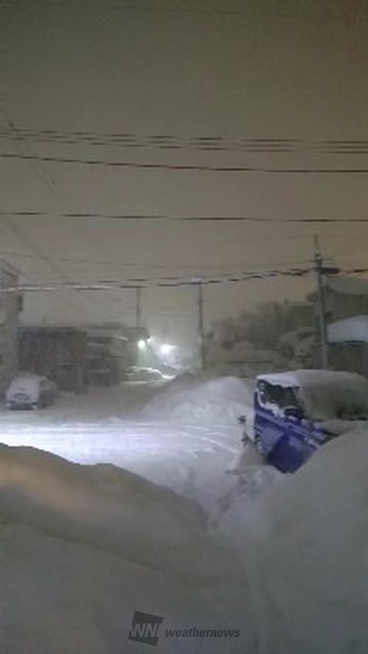 日本海側は大雪や吹雪に警戒 注目の空の写真 ウェザーニュース