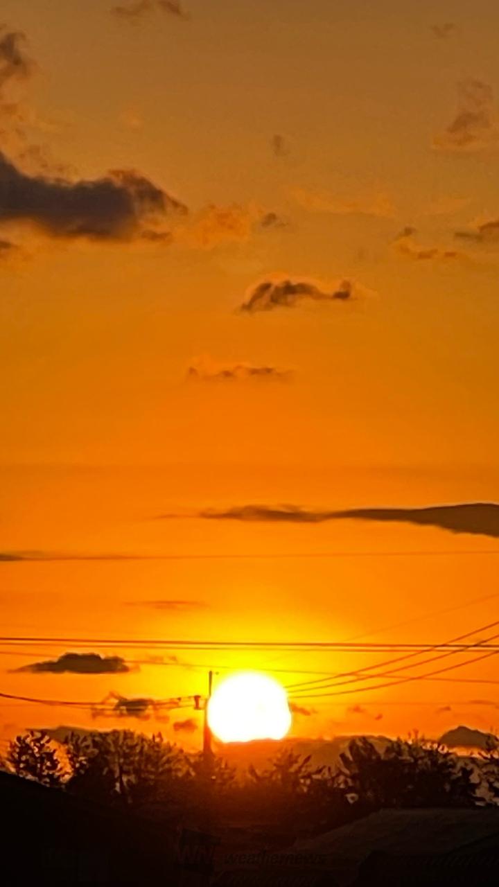 今日の日の出（12/28） 注目の空の写真 ウェザーニュース