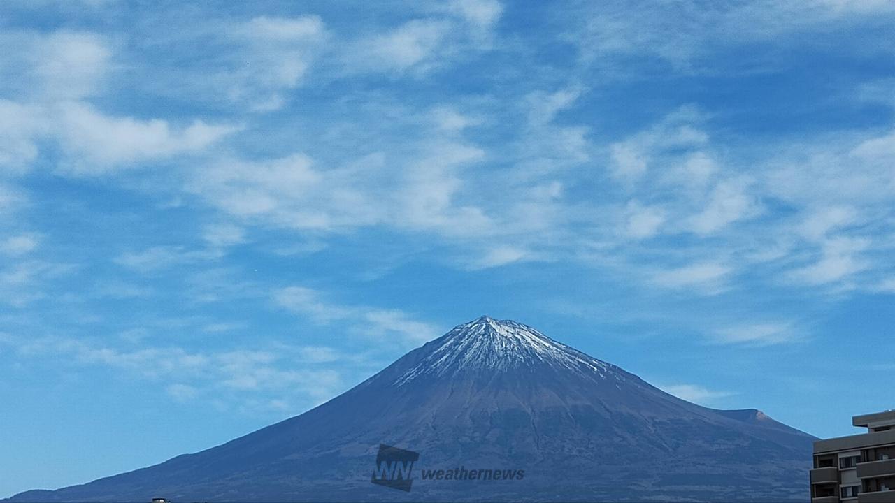 大晦日の富士山 注目の空の写真 ウェザーニュース