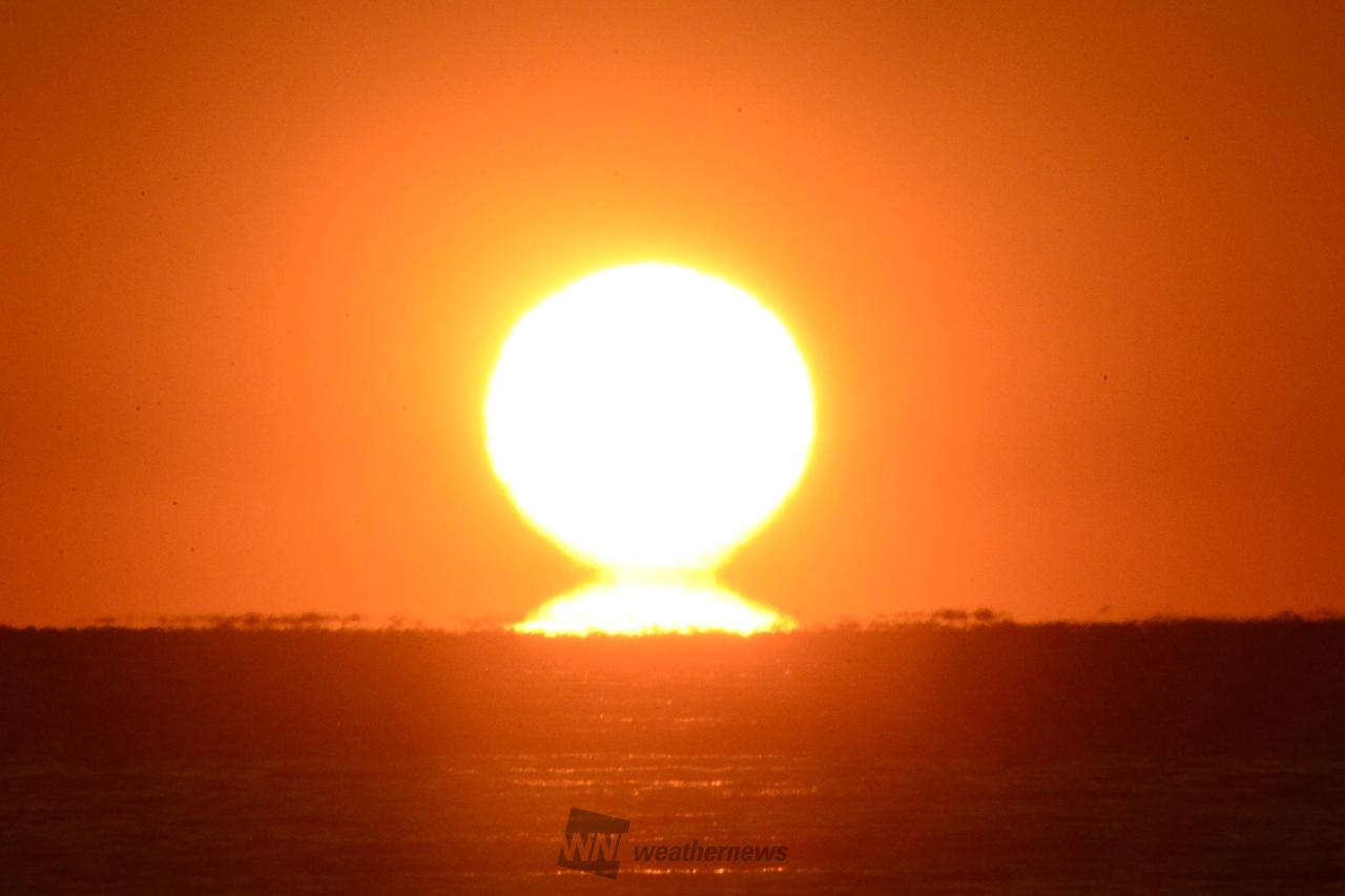 令和元年五月一日の初日の出の写真 初日の出写真館🌄 注目の空の写真 ウェザーニュース