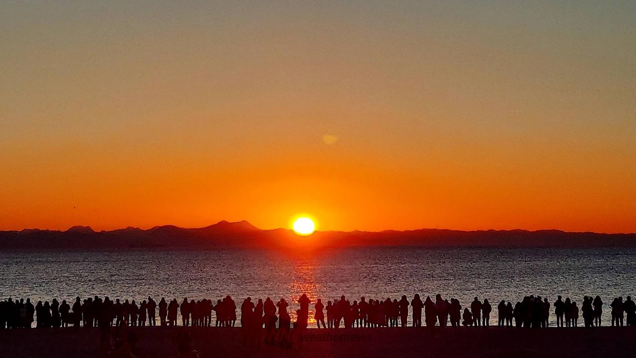 初日の出写真館🌄 注目の空の写真 ウェザーニュース