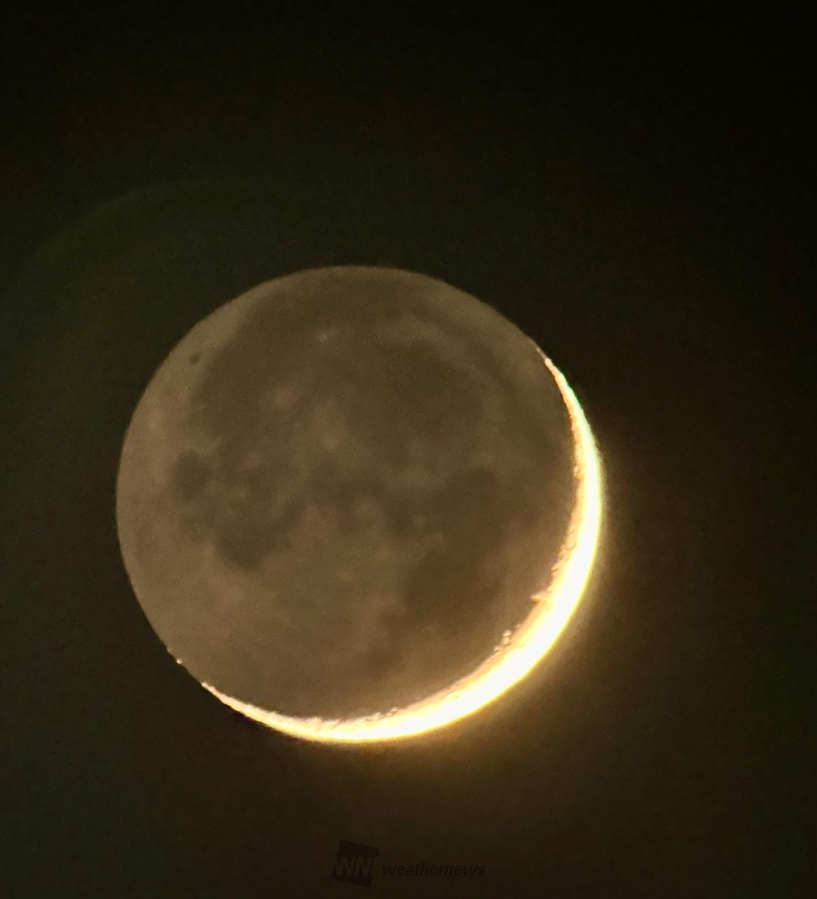 日月様確認用♡ 幻想的なお月さま 注目の空の写真 ウェザーニュース