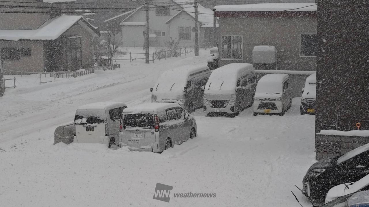 日本海側は強まる雨雪に注意 注目の空の写真 ウェザーニュース