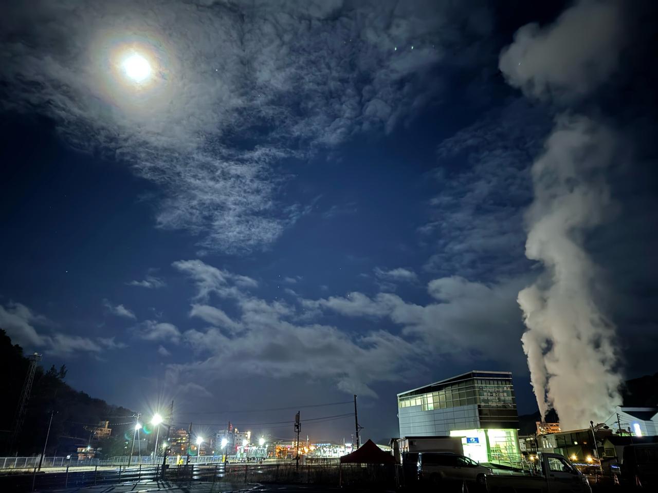 月明かりの穏やかな空 注目の空の写真 ウェザーニュース