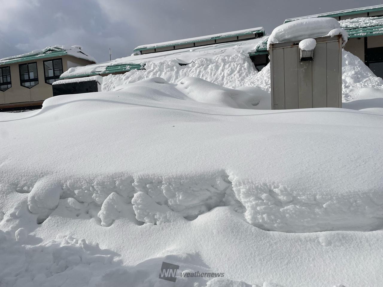 雪-2.1度の山形県大石田町⛄️ この辺 | 山形県北村山郡大石田町 | 福