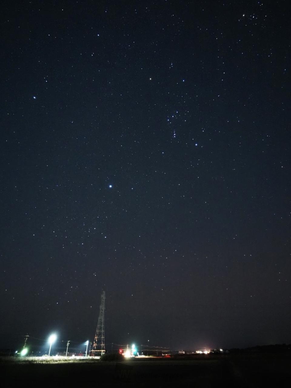 21:37 南の星...