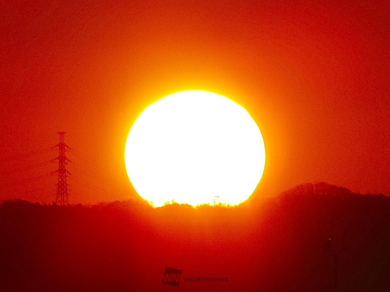 太陽登場☀️ 注目の空の写真 ウェザーニュース