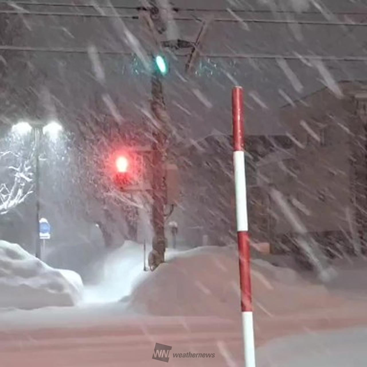 札幌で雪強まる 注目の空の写真 ウェザーニュース