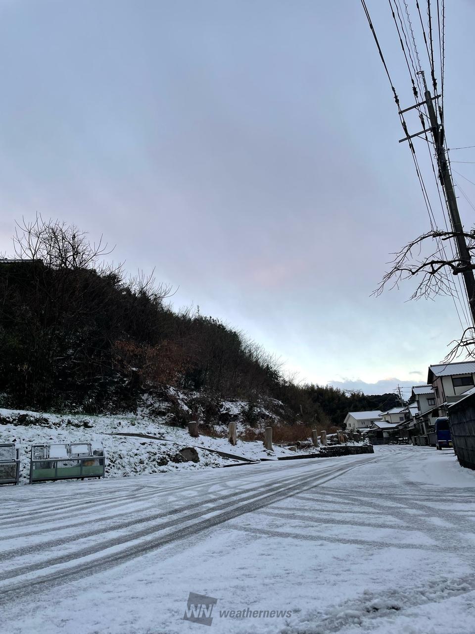 おはようございます 今雪は止んでいますが | 佐賀県伊万里市 | .treky