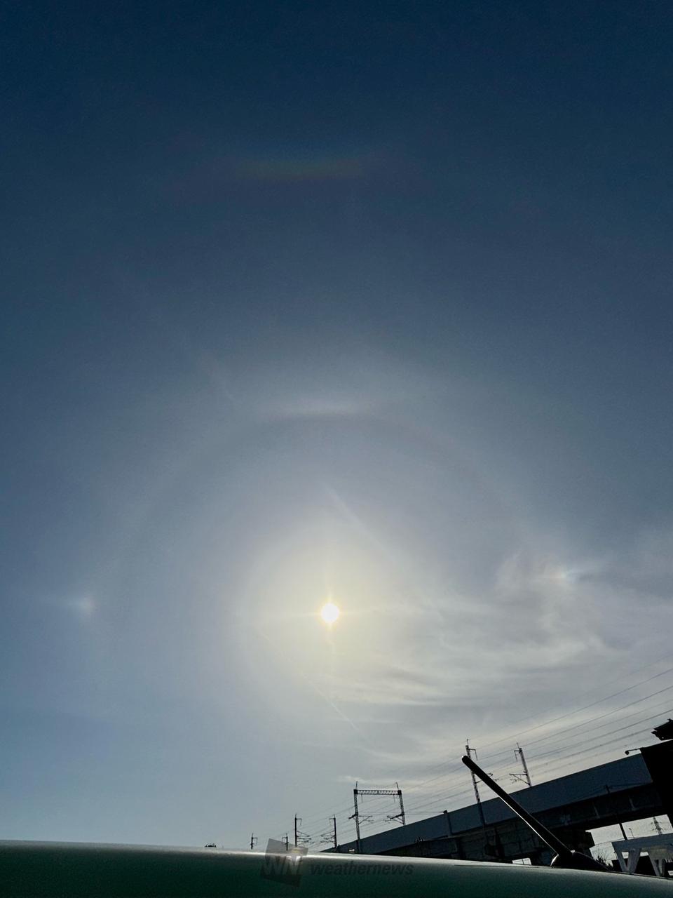 珍しい虹色現象出現🌈 注目の空の写真 ウェザーニュース