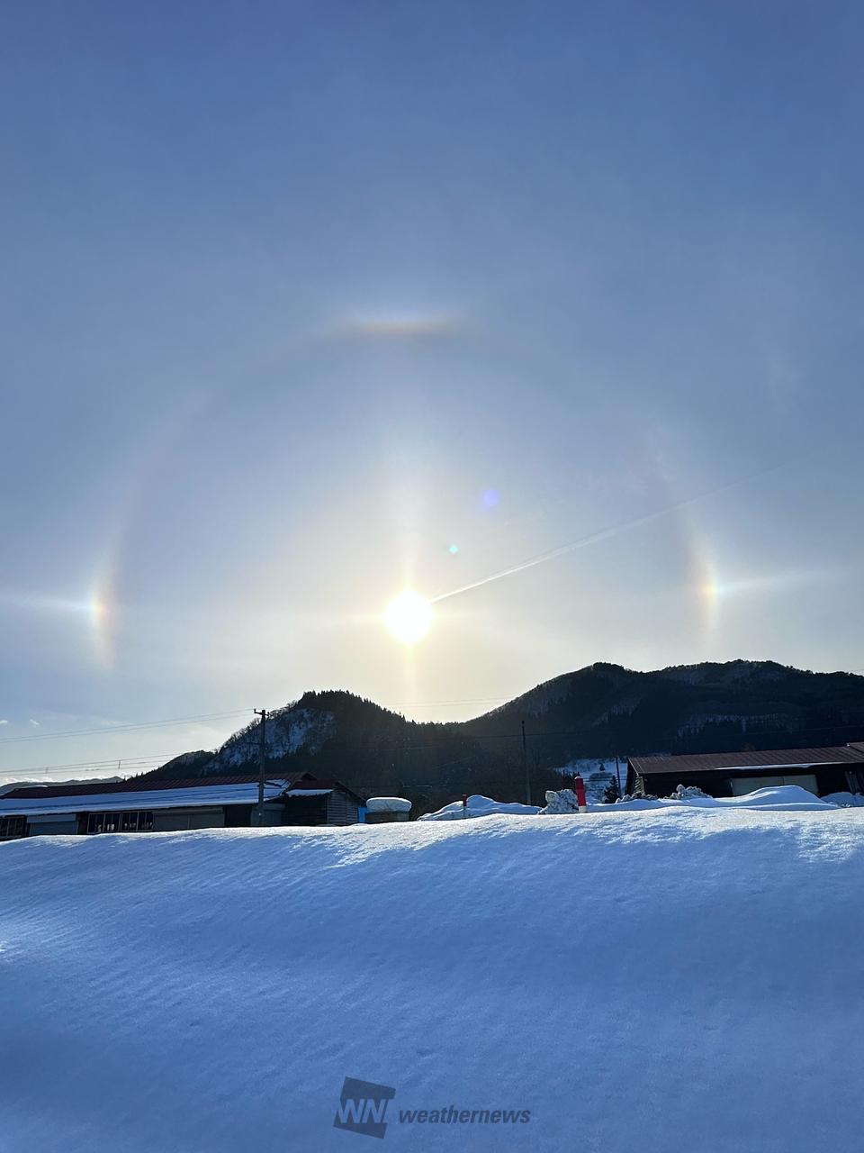 珍しい虹色現象出現🌈 注目の空の写真 ウェザーニュース