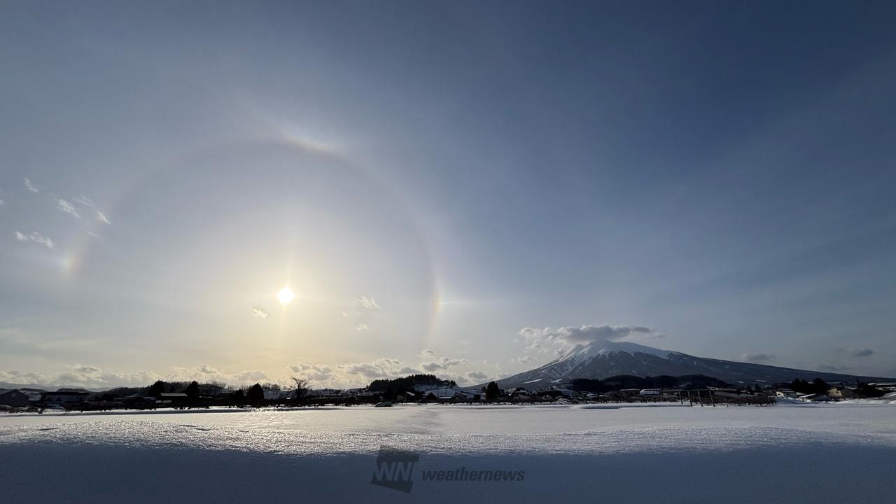珍しい虹色現象出現🌈 注目の空の写真 ウェザーニュース