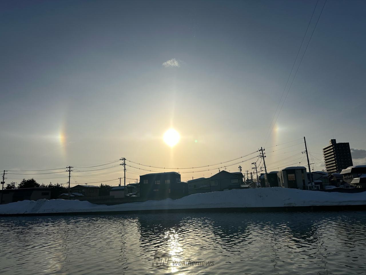 珍しい虹色現象出現🌈 注目の空の写真 ウェザーニュース