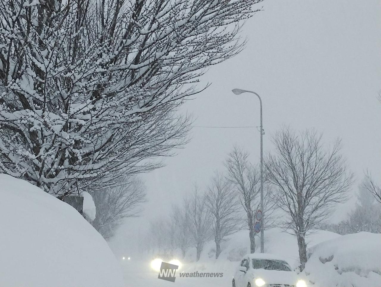 日本海側を中心に大雪・吹雪 注目の空の写真 ウェザーニュース
