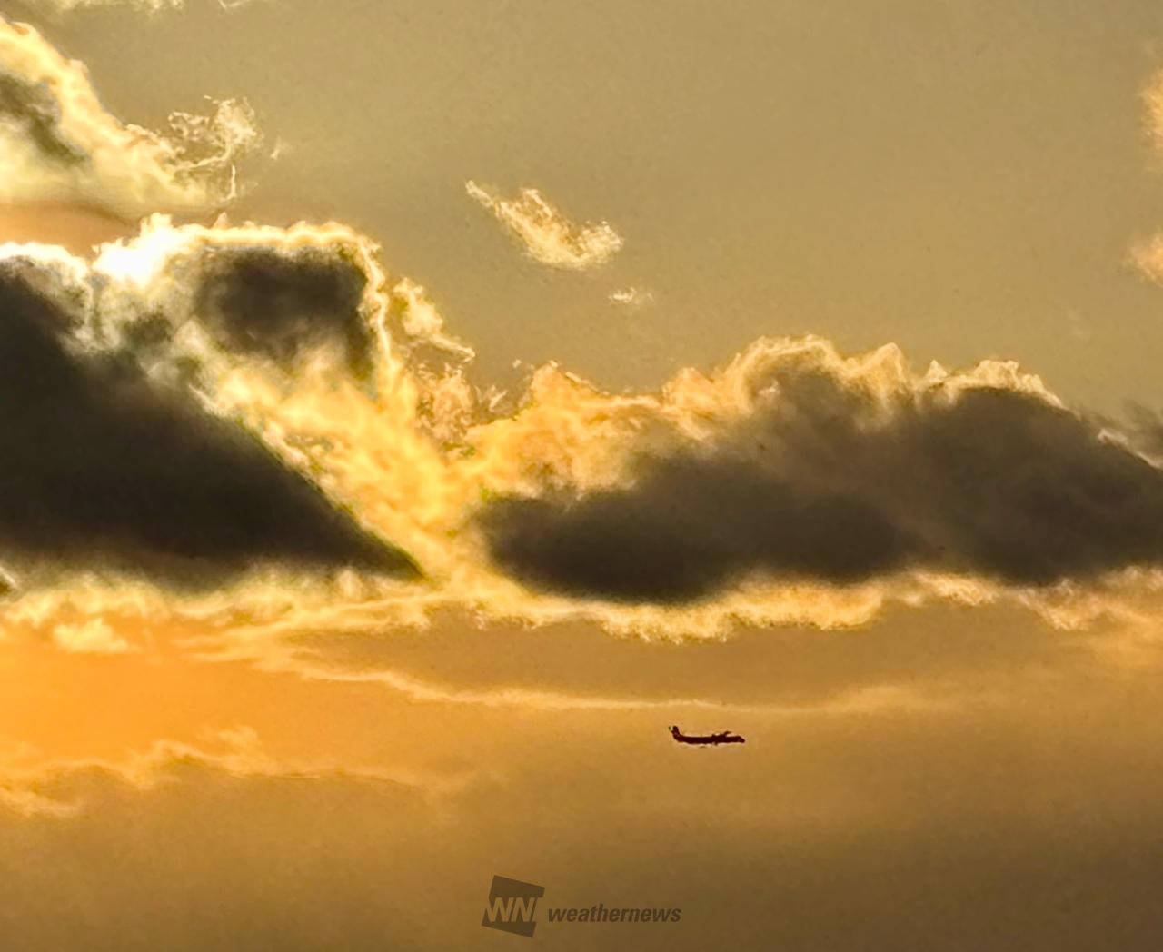 沈む夕日 注目の空の写真 ウェザーニュース