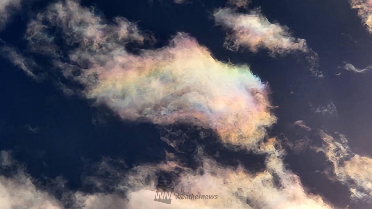 彩雲が出現！ 注目の空の写真 ウェザーニュース